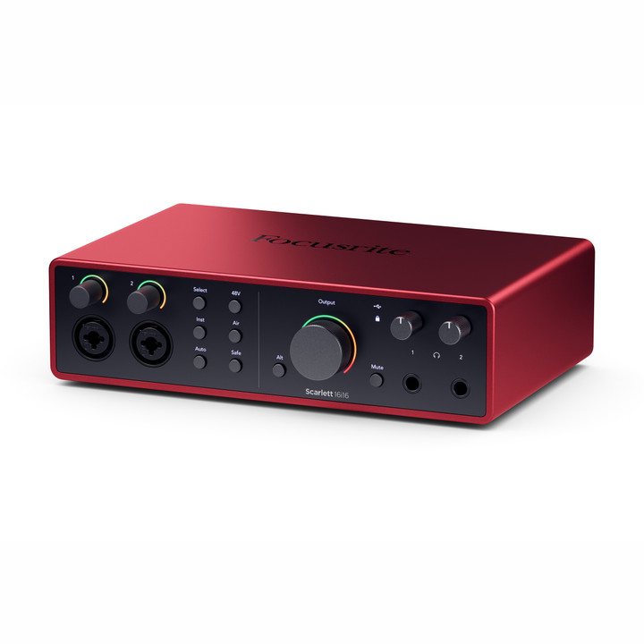 Interface de Áudio Focusrite Scarlett 16i16 4ª Geração