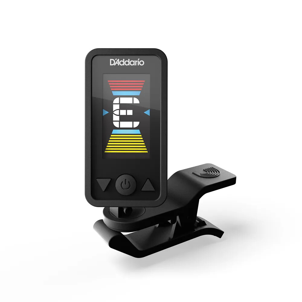 Afinador D'Addario Eclipse Headstock Tuner PW-CT-17BK Preto